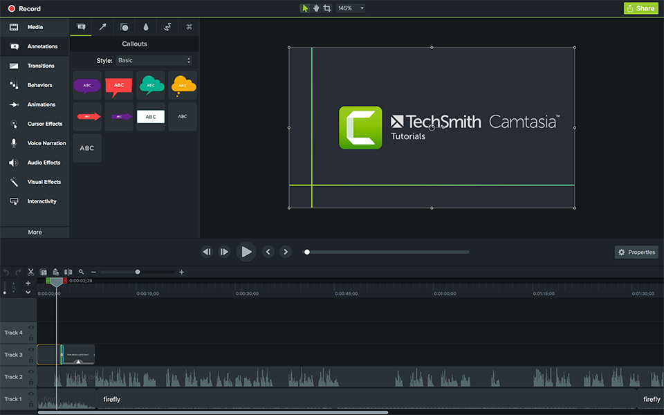 Camtasia - Top 10 Best Screen Recorder Software For Windows