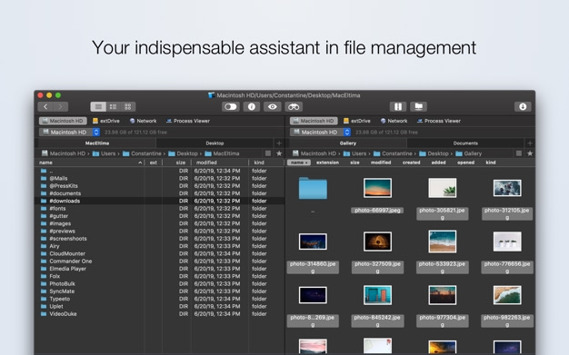 Commander One file manager - Top 8 File Compression Software for Mac