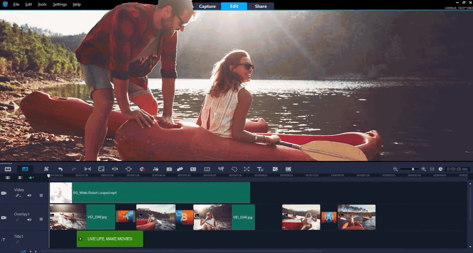 Corel Video Studio 1 - Top 10 Video Editor Software for Windows