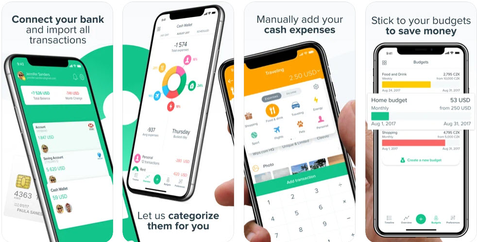 Spendee Budget - Top 8 Personal Finance Apps for iOS