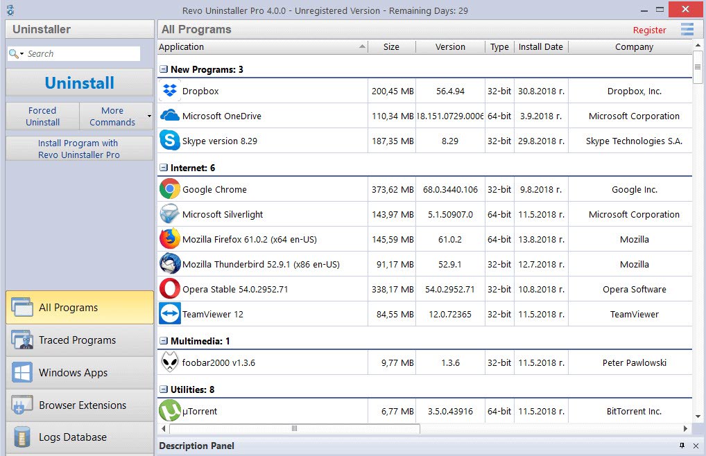Revo Uninstaller Pro - Top 9 Uninstaller Software for Windows