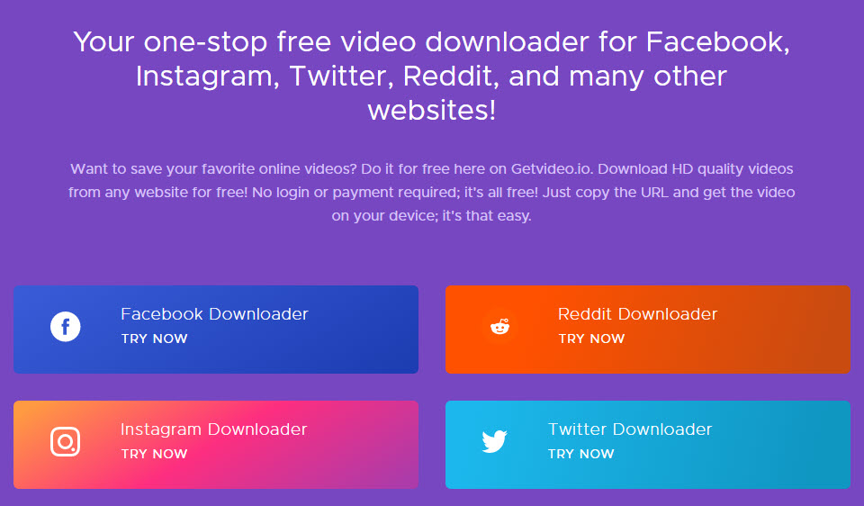 getvideo - Top Online Twitter Video Downloaders