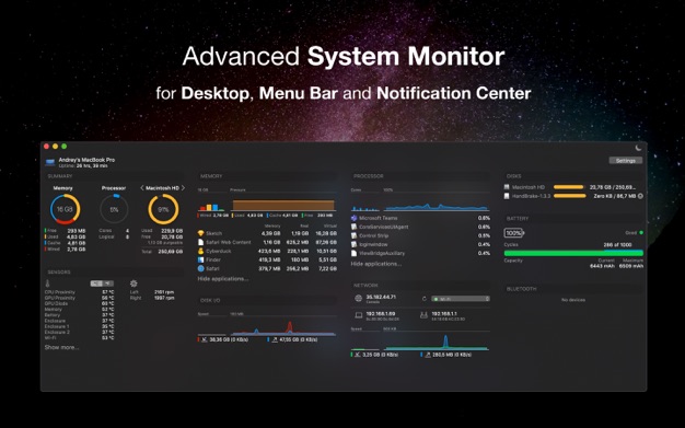 iStatistica - Top 8 Best Battery Health & Management Software For Mac