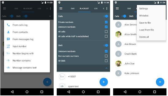 Calls Blacklist Call Blocke 1 - 10 Best SMS Blocker Apps For Android