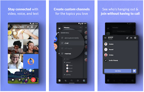 Discord Talk - 12 Best Video Call Android Apps For Better Call and Chat