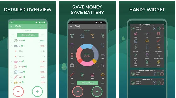 Monefy Budget Manager - Top Personal Finance Apps for Android