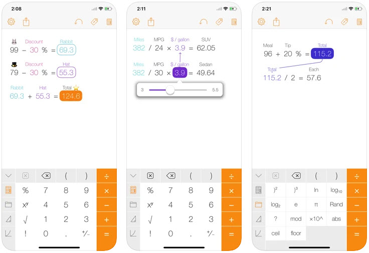 Tydli‪g - Top 10 Scientific Calculator Apps for iOS iPhone