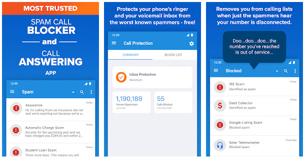 YouMail Visual Voicemail - Top Call Blocker Apps for Android