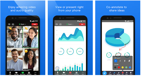 ZOOM Cloud Meetings - 12 Best Video Call Android Apps For Better Call and Chat