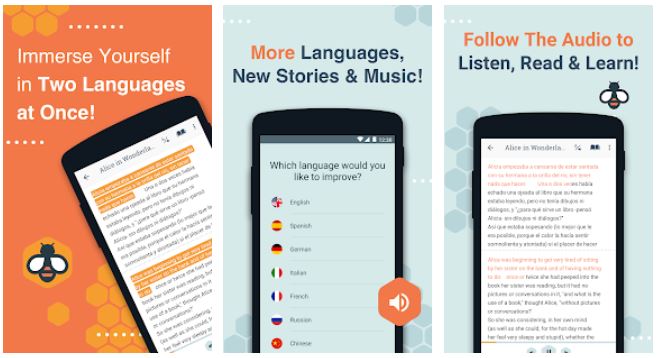 beelinguapp - Top Language Learning Apps for Android