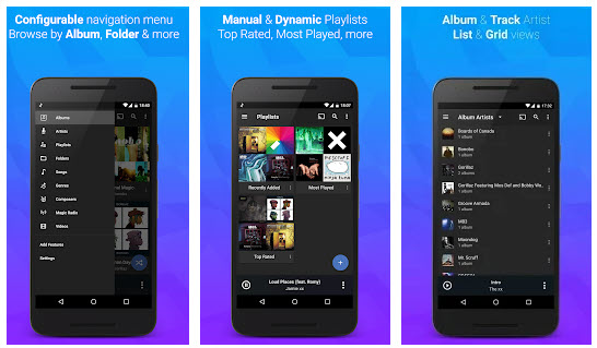 double - Top Offline Music Player Apps for Android