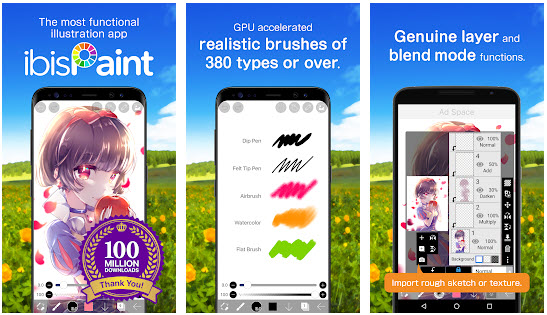 ibis Paint X - Top Graphic Design Apps for Android