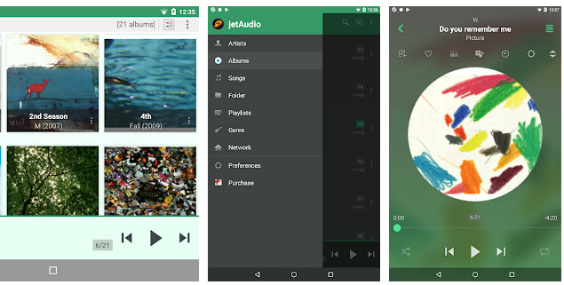 jetaudio - Top Offline Music Player Apps for Android