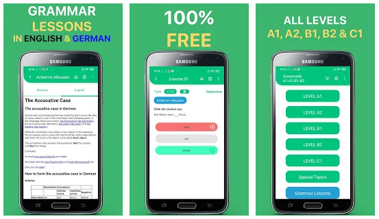 learn german a1 - 10 Best German Language Learning Android Apps