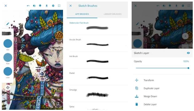 sketch - Top Graphic Design Apps for Android