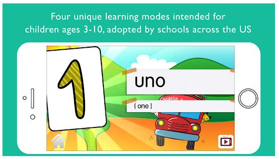 spanish - Top 10 Best Kids Language Learning Android Apps