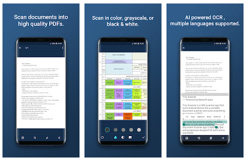 tiny scanner - 10 Best Document Scanner Apps For Android