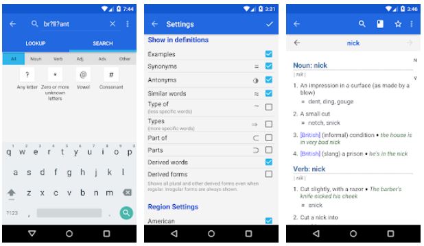 wordweb 1 - Top Dictionary Apps for Android