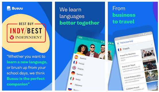 busuu - Top Offline Language Learning Apps for Android