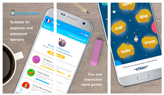 flashacademy - Top Offline Language Learning Apps for Android