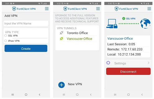 forticlient - Top VPN Client Apps for Android