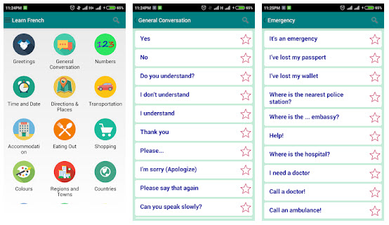 learn french - Top Offline Language Learning Apps for Android
