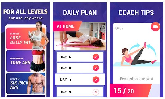 lose - 10 Best Women Workout Android Apps + Home Workouts