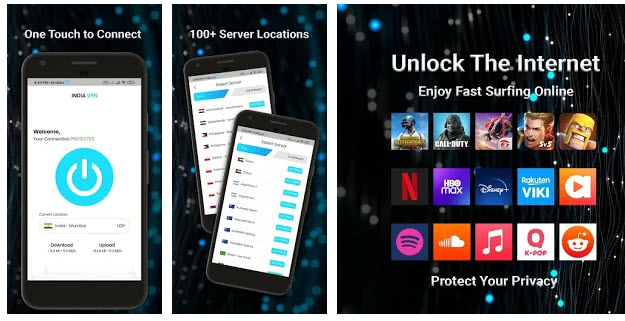 prithivil - Top 8 Free India VPNs for Android