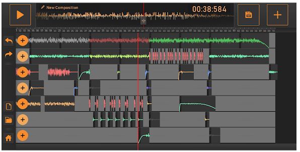 songmaker 1 - Top Audio Editing Apps for Android