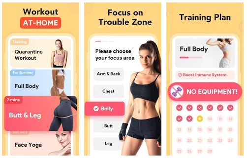 woman - 10 Best Women Workout Android Apps + Home Workouts