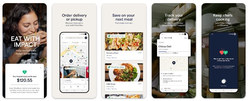 ChowNow - Top 10 Food Delivery Apps in the USA