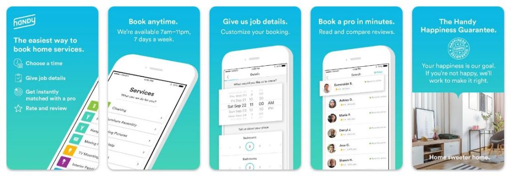 Handy - Top Home Service Apps in Canada