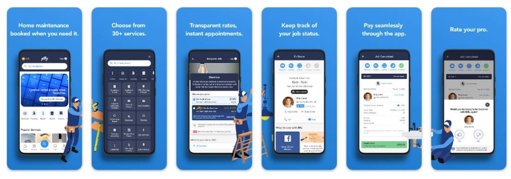 Jiffy - Top Home Service Apps in Canada