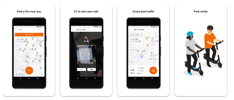 Circ - 10 Top Electric Scooter Rental Apps in Germany: A Guide for Travelers and Locals