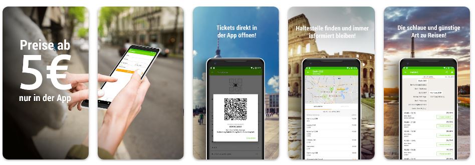 Flix Bus and Flix Train - Top Public Transportation Apps In Germany