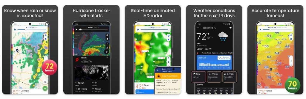 NOAA Weather Radar Live 2 - Top Tornado Alert Apps in Canada