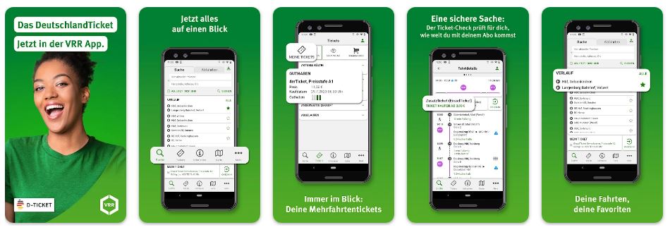 VRR - Top Public Transportation Apps In Germany