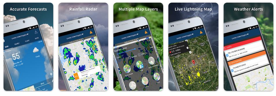 Weather by WeatherBug - Top Tornado Alert Apps in Canada