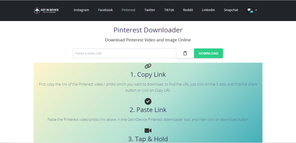 image 4 - Top 7 Alternatives for PokoPin Online Pinterest Downloader